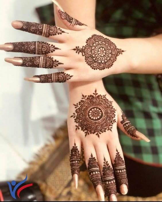 mordern mehendi designs