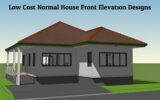 Low Cost Normal House Front Elevation Designs