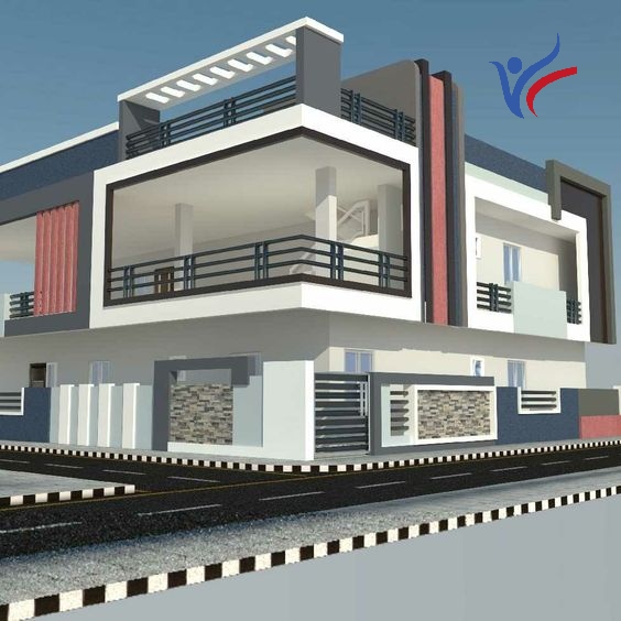 Common Styles of Normal House Front Elevation Designs