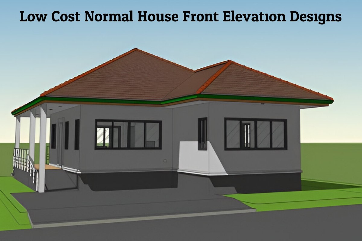 Low Cost Normal House Front Elevation Designs