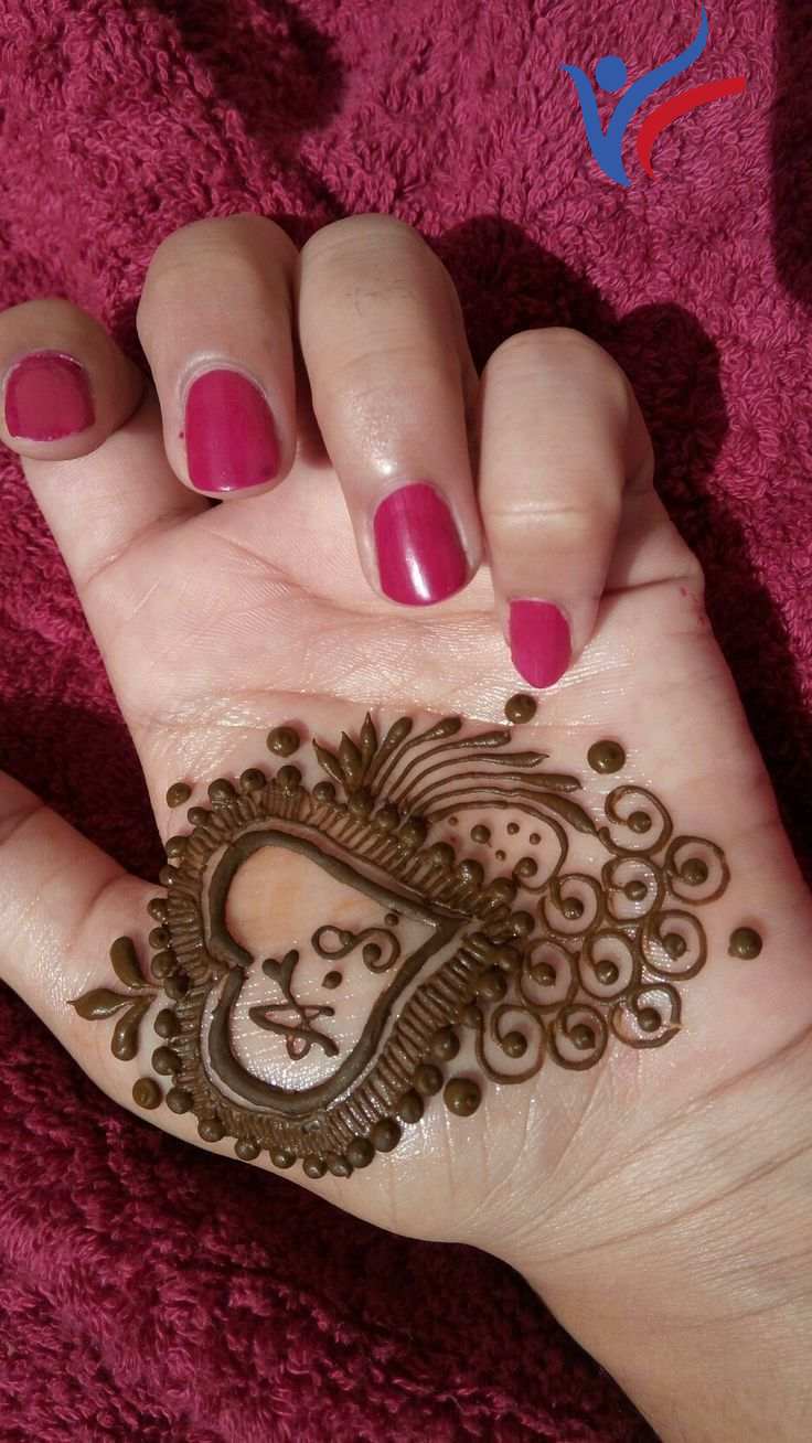 Monogram Mehendi!